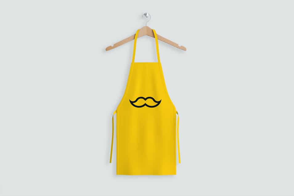 Free Apron Mockup PSD