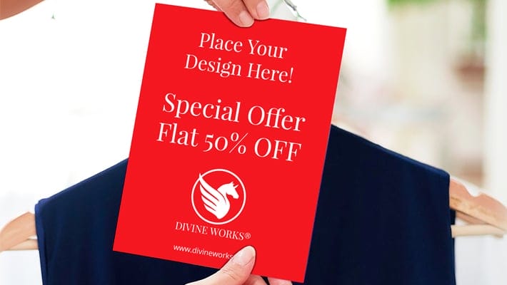 Free Cloth Label Mockup PSD