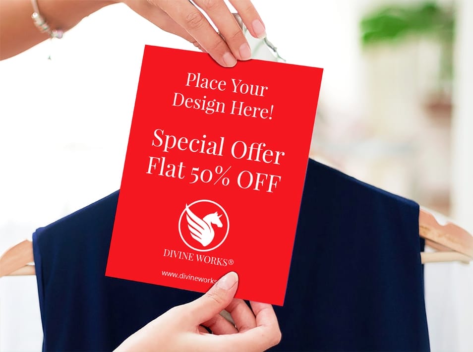 Free Cloth Label Mockup PSD