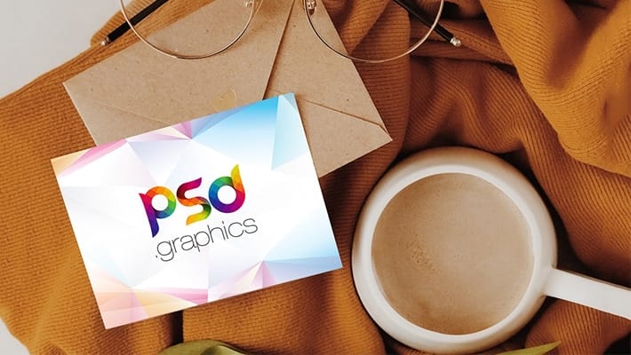 Free Greeting Card Mockup Template