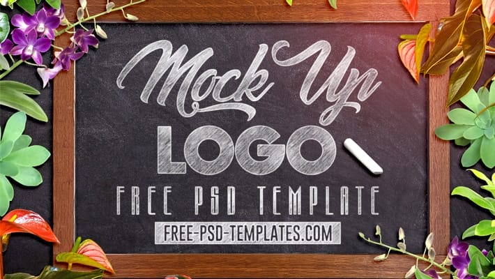 Free Logo Mockup V02 in PSD