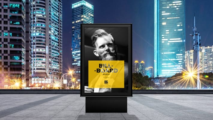 Free PSD Billboard Mockup