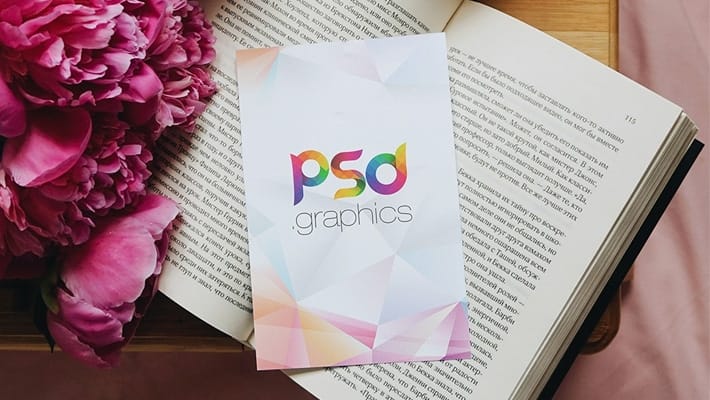 Free Postcard Mockup Template