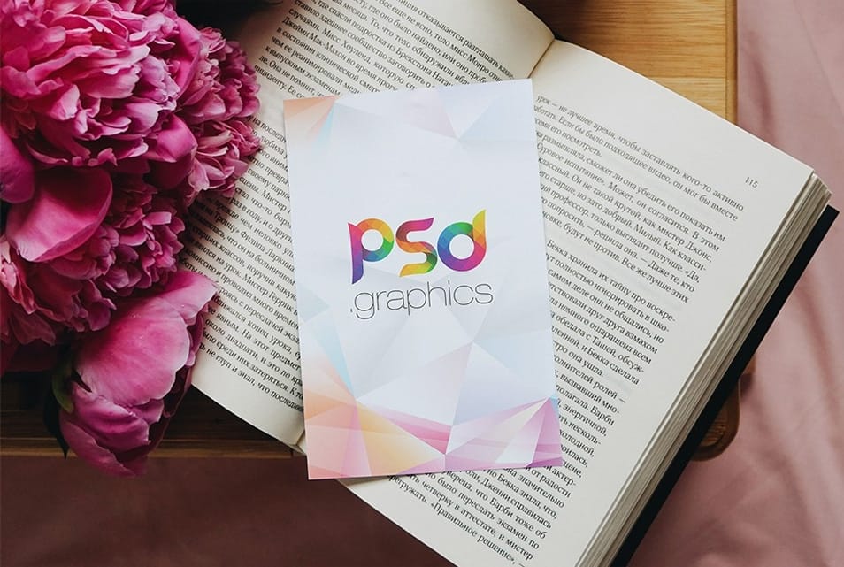 Free Postcard Mockup Template