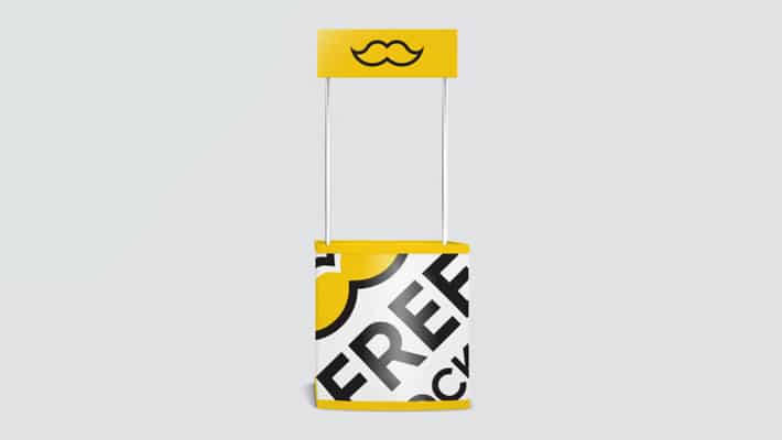 Free Promotion Counter Mockup