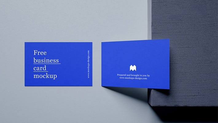 Free Business Cards Mockup