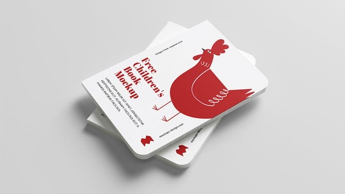 Free Childrens Book Mockup