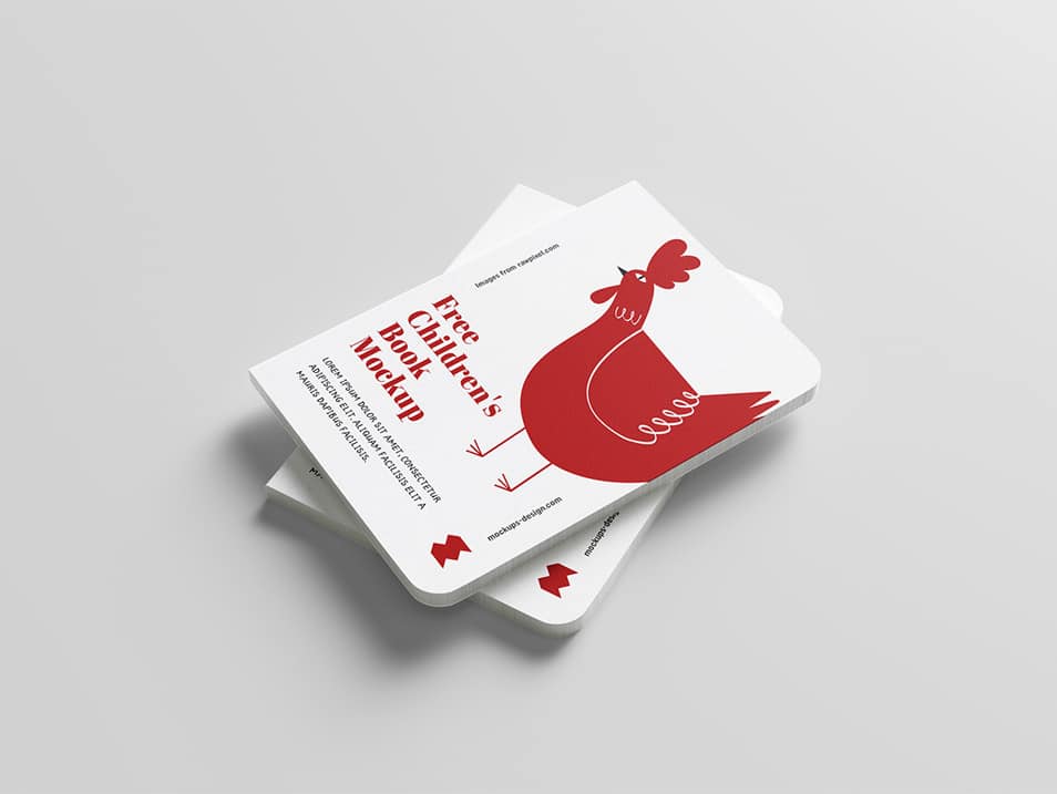 Free Childrens Book Mockup