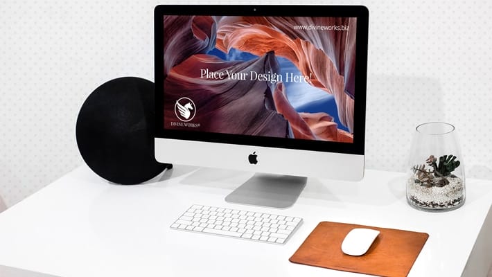 Free iMac Mockup