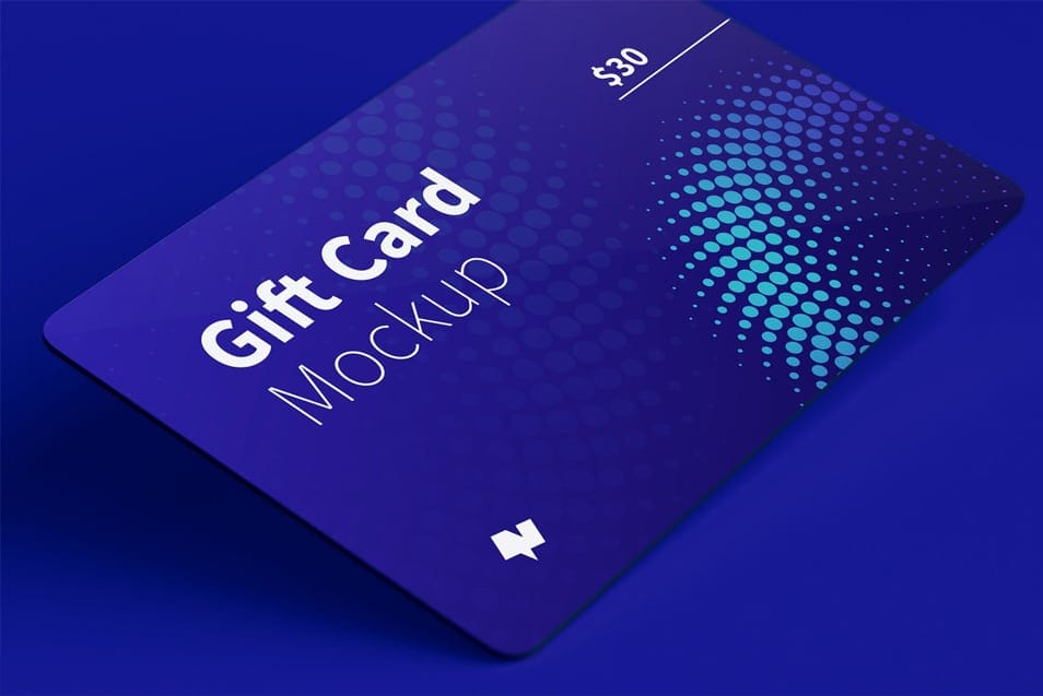 Gift Card Mockup
