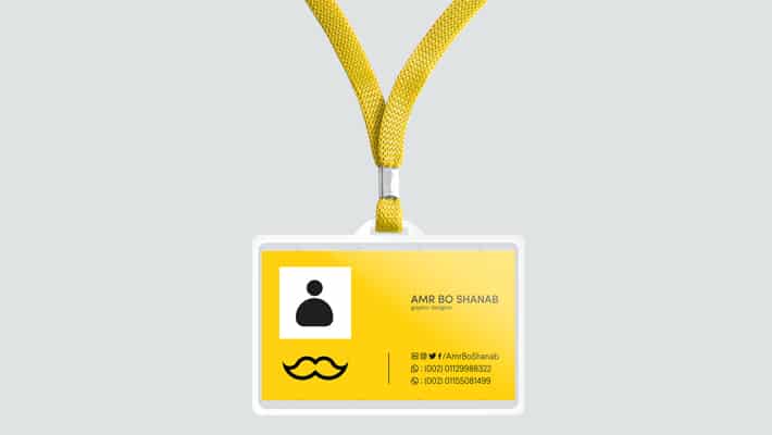 ID Card Mockup