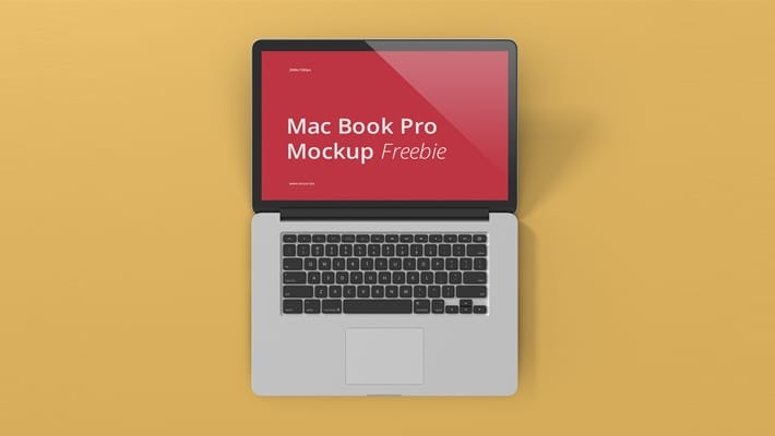 MacBook Pro Laptop Mockup