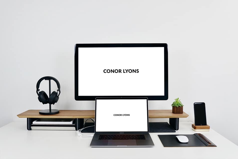 Macbook and iMac Mockup