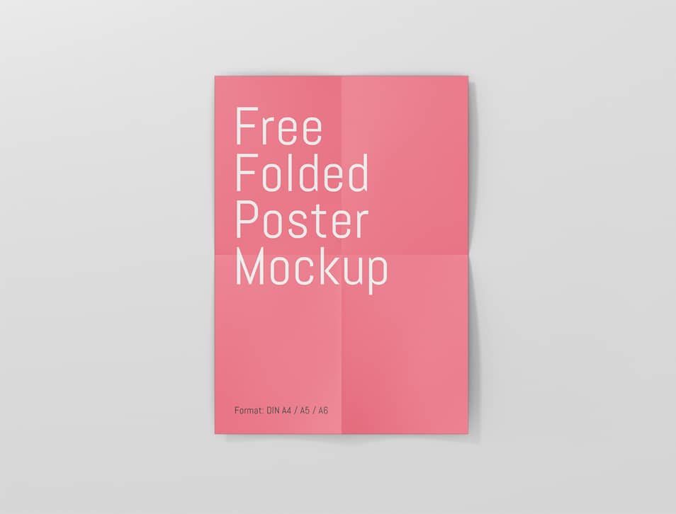 Poster Mockup PSD Template