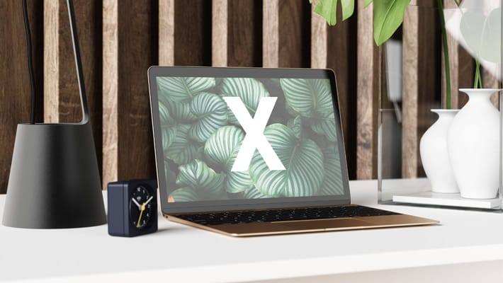 Realistic MacBook Pro mock-up