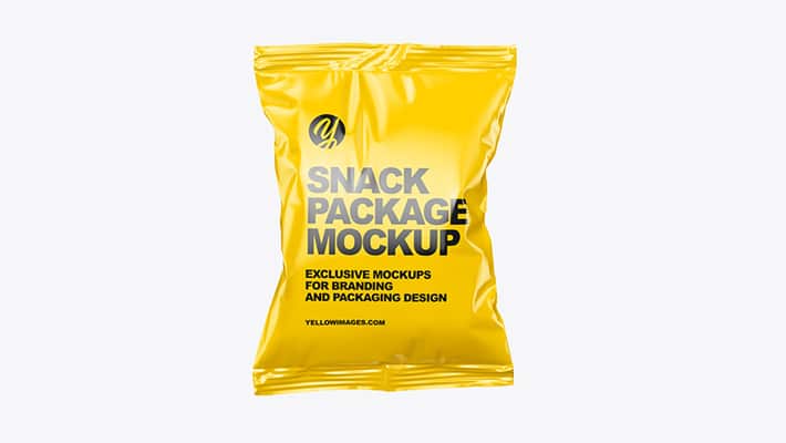Snack Package Mockup