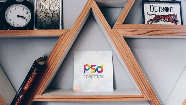 Square Flyer Mockup PSD