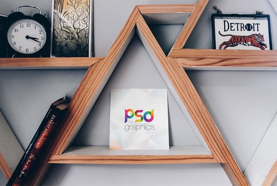 Square Flyer Mockup PSD