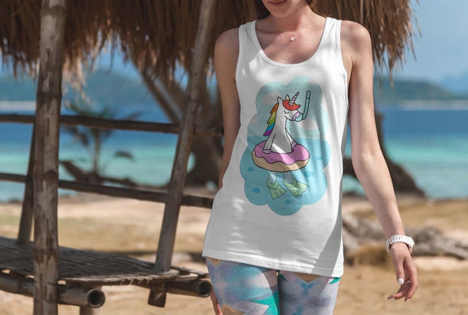 T-Shirt Mockup Vacation Edition