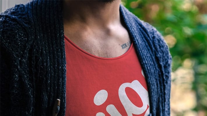 T-Shirts On a Male Model Free Mockups