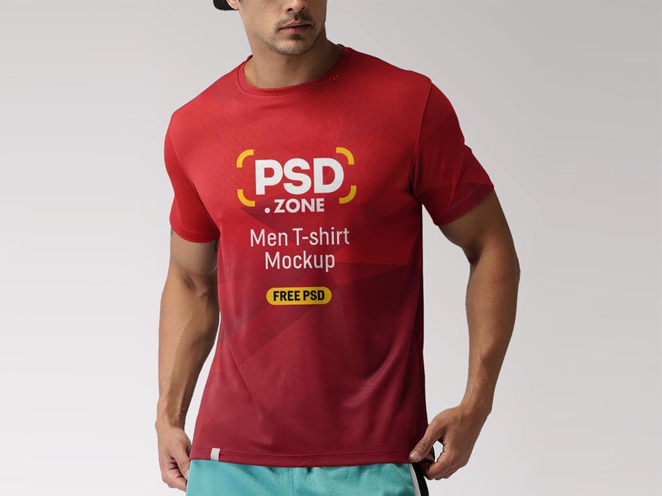 T-shirt Mockup Free PSD