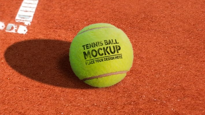 Tennis Ball Mockup