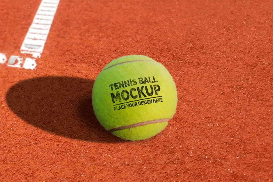 Tennis Ball Mockup