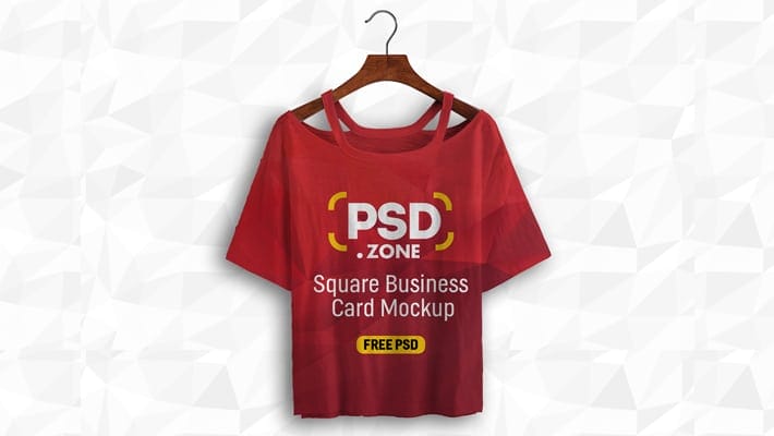 Women’s Crop Top Mockup PSD