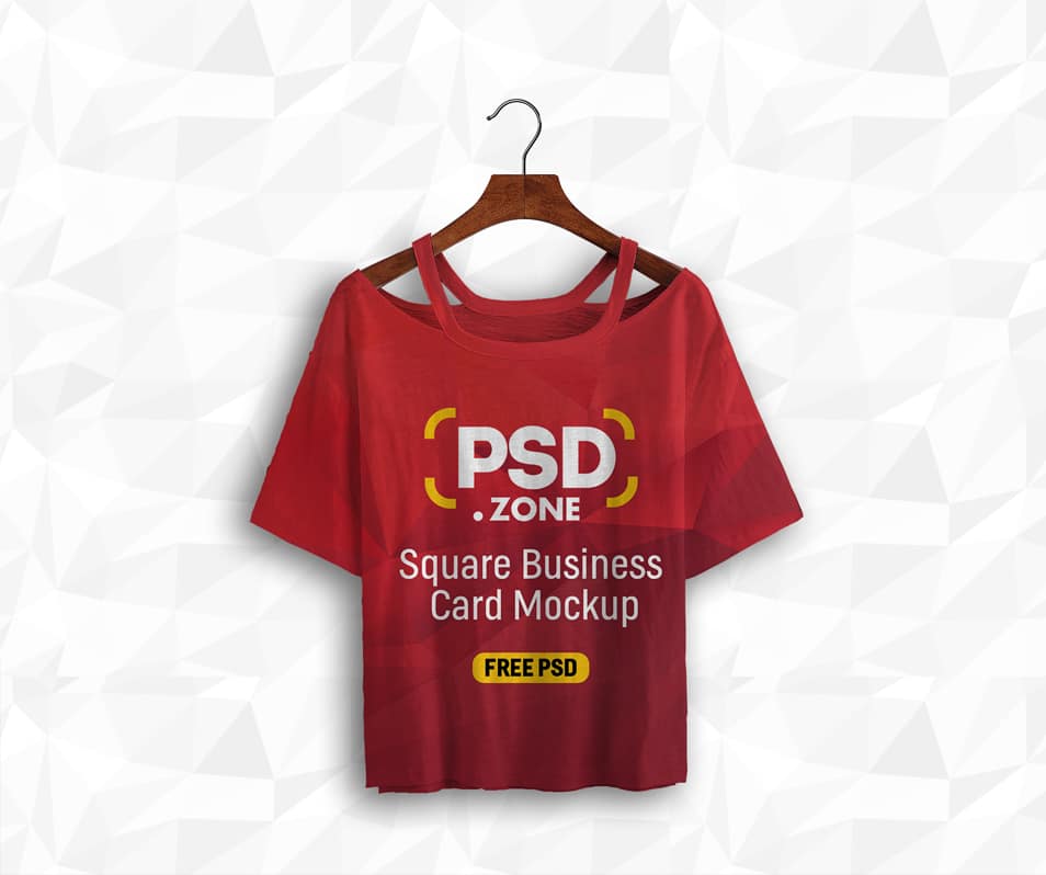 Women’s Crop Top Mockup PSD