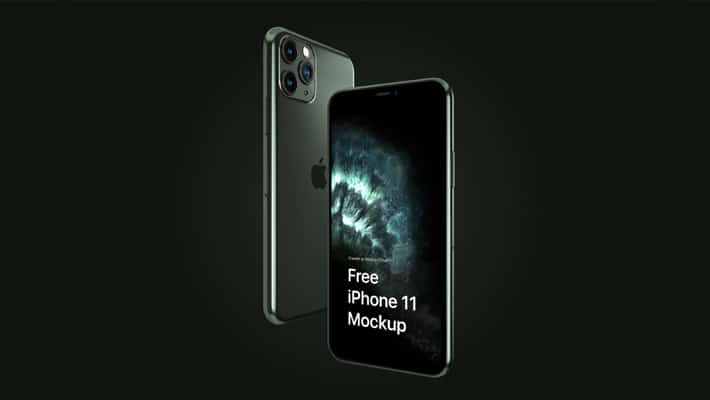 iPhone 11 Pro Max Free Mockup