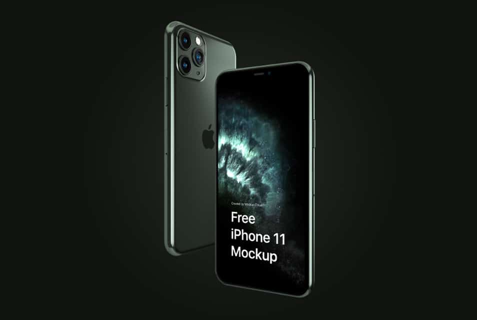 iPhone 11 Pro Max Free Mockup