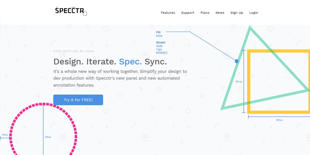 Must-Have Design Handoff Tools 12 specctr