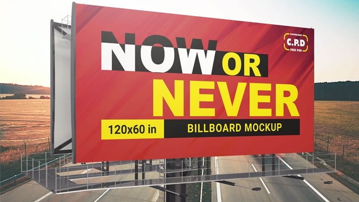 Billboard Mockup PSD