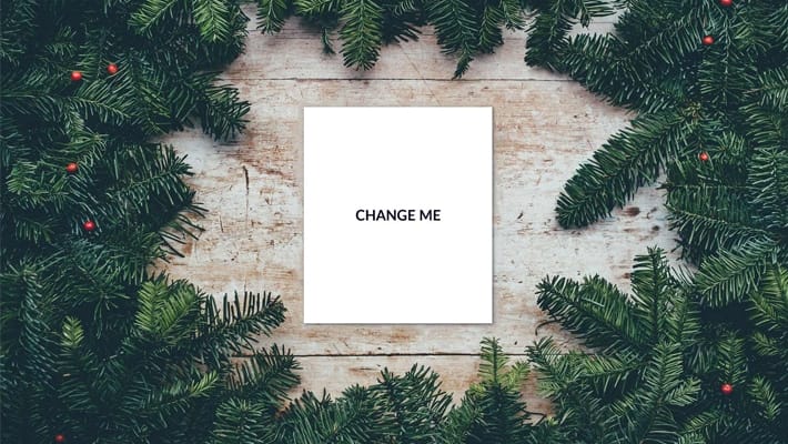 Christmas Square Free PSD