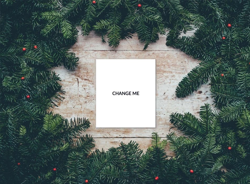 Christmas Square Free PSD