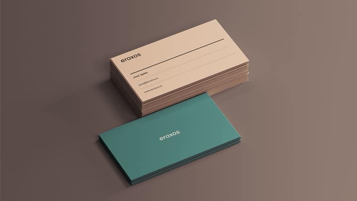 Classic Business Cards Mockup