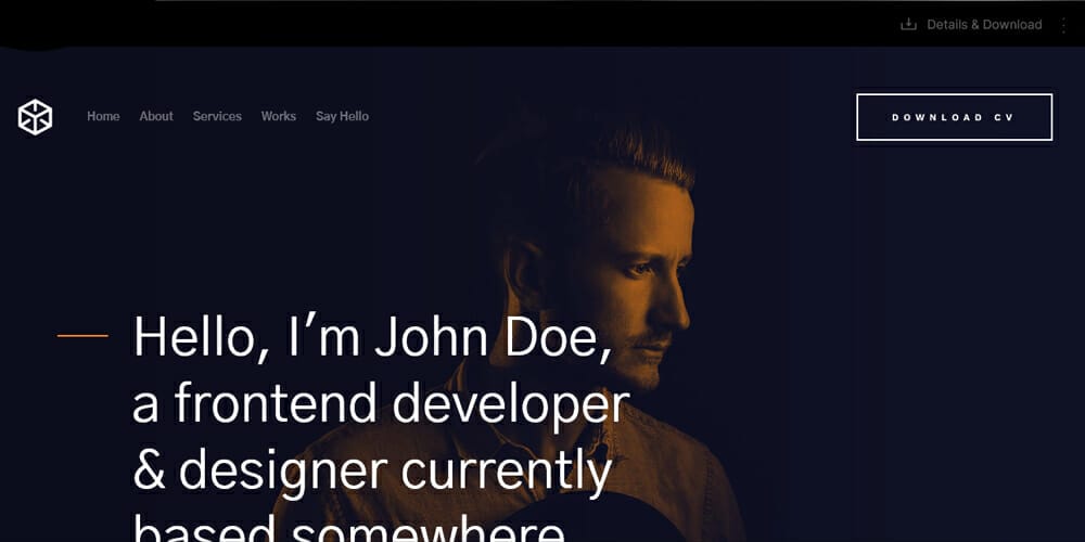 20+ Free HTML Resume Templates 2023 43 Ethos