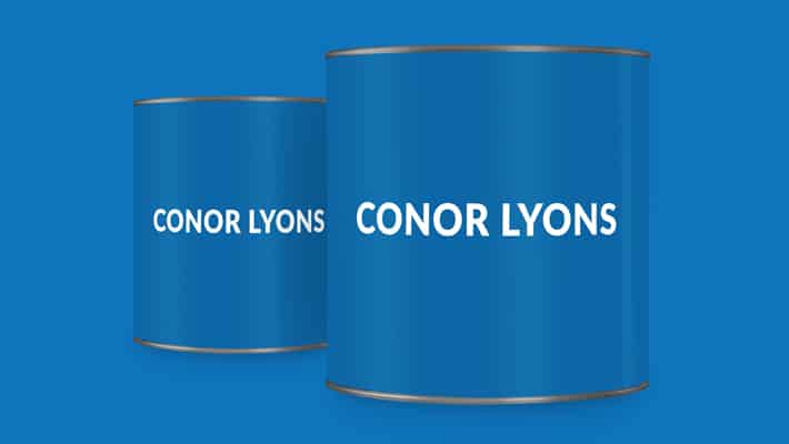 FREE PSD Double Paint Tin Mockup