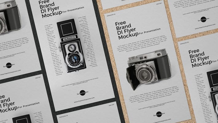 Free Brand Dl Flyer Mockup For Presentation