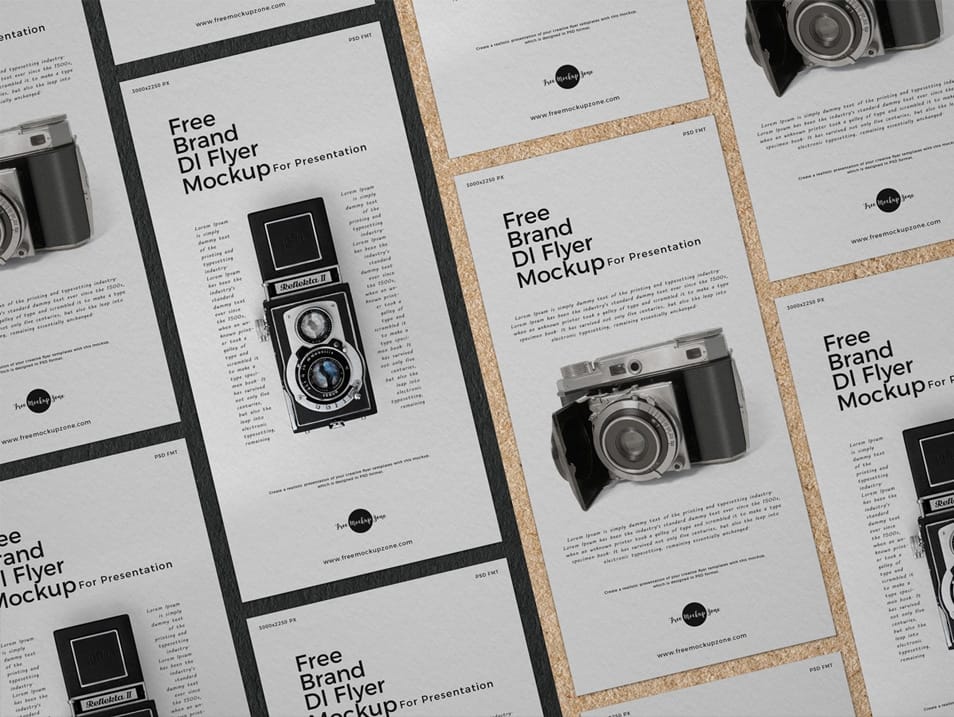 Free Brand Dl Flyer Mockup For Presentation