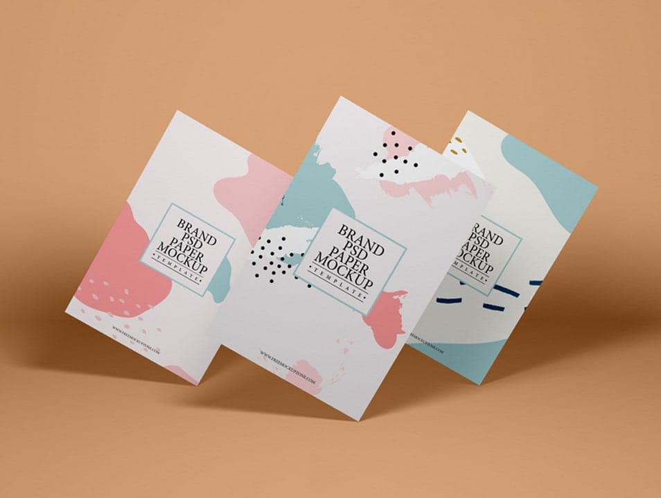 Free Brand PSD Paper Mockup Template