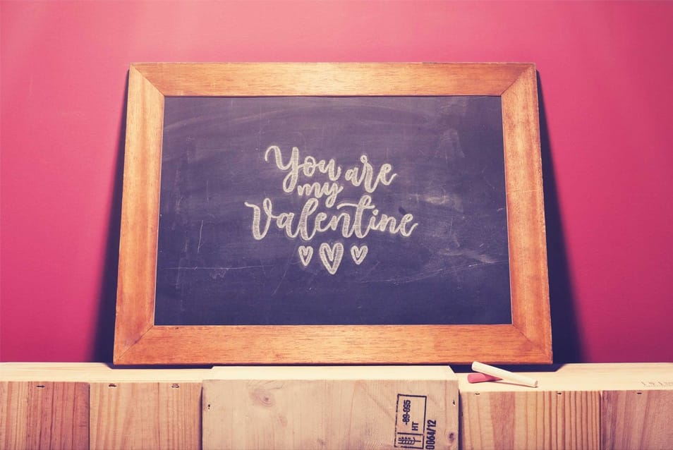 Free Chalk Board Mock-up Download