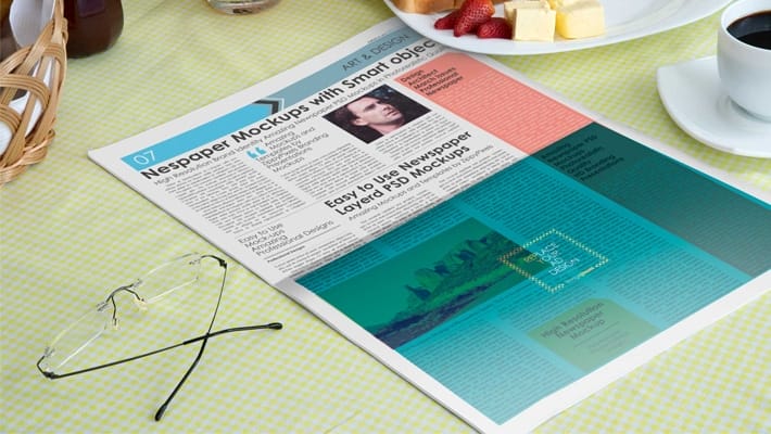 Free NewsPaper Mock-up