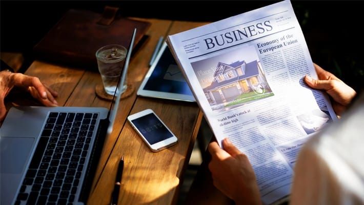 Free Newspaper Ad Mockup