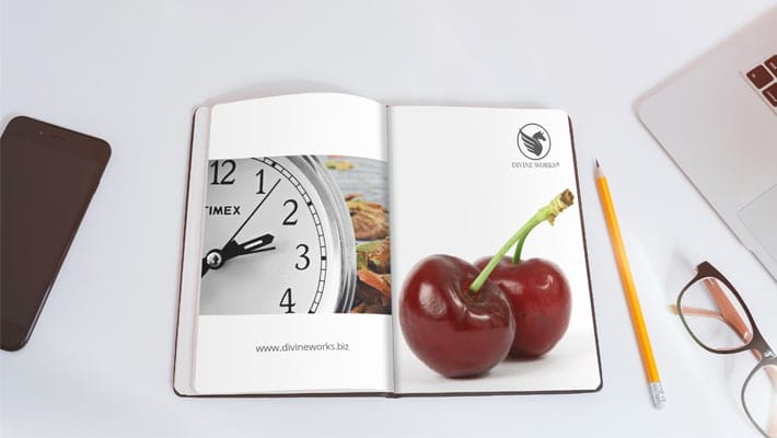 Free Open Book Mockup