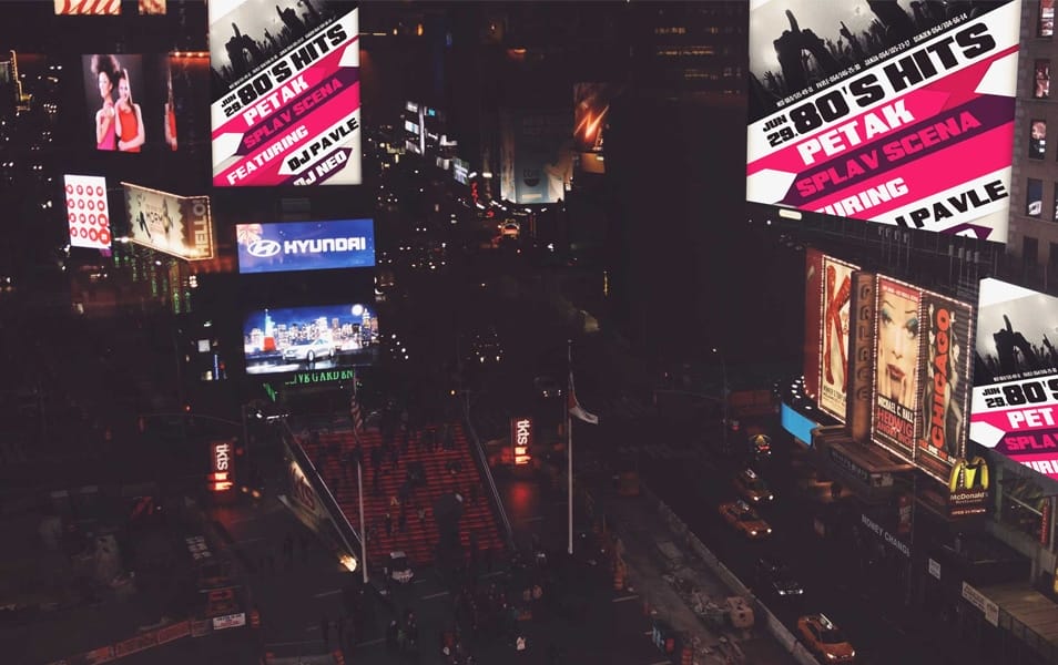 Free PSD Billboard Design Mock-up