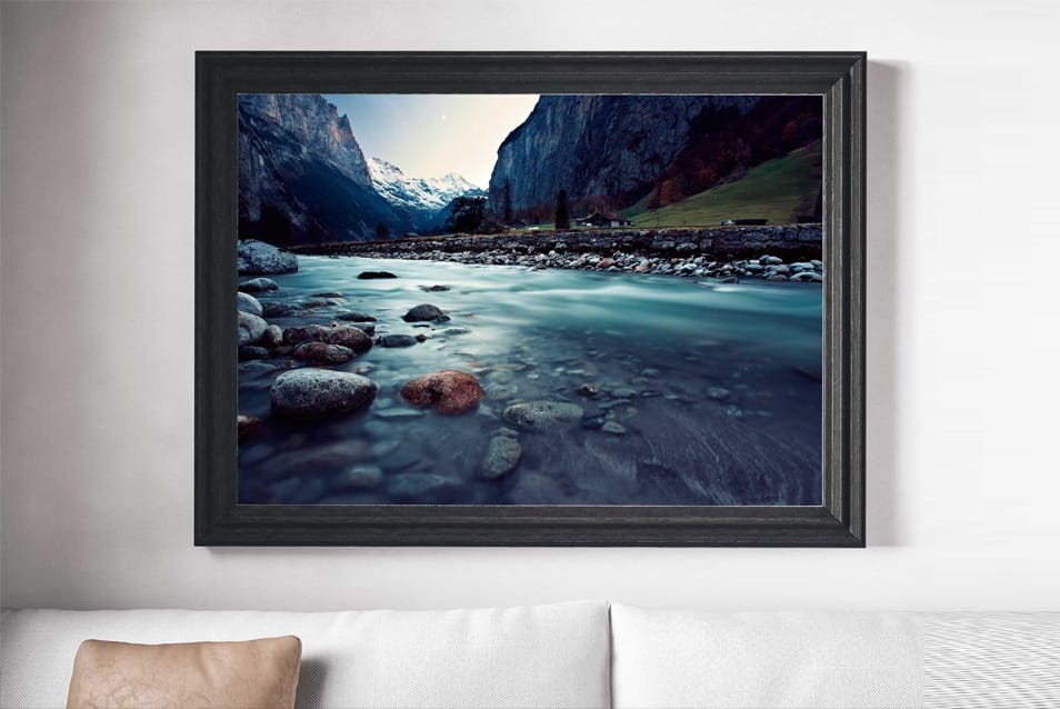 Free PSD Landscape Scenery Mockup