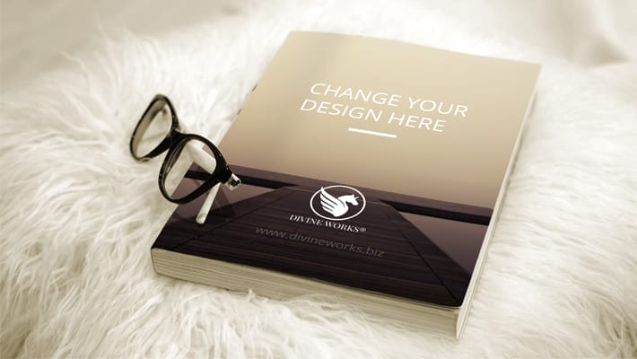 Free Paperback Book Mockup