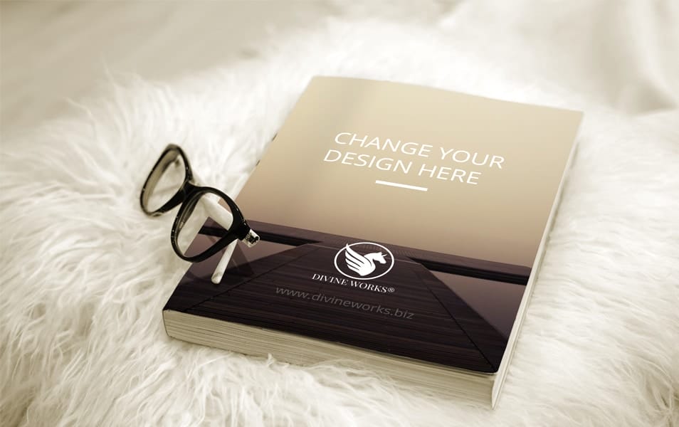 Free Paperback Book Mockup