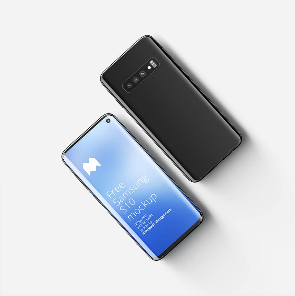 Free Samsung Galaxy S10 Mockup